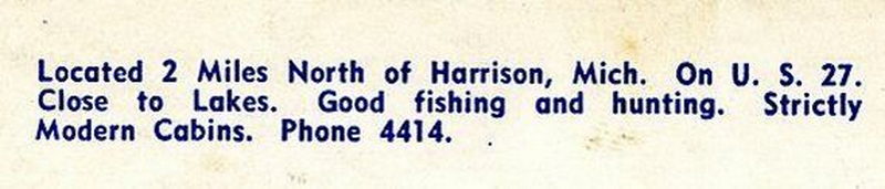 Skyline Tourist Homes - Vintage Postcard (newer photo)